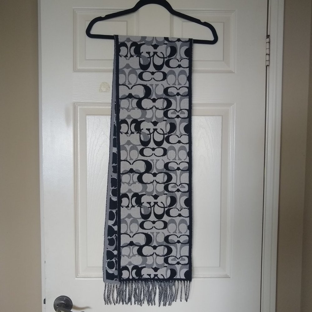Coach Brand Mareno Wool Scarf - Picture 2 of 3